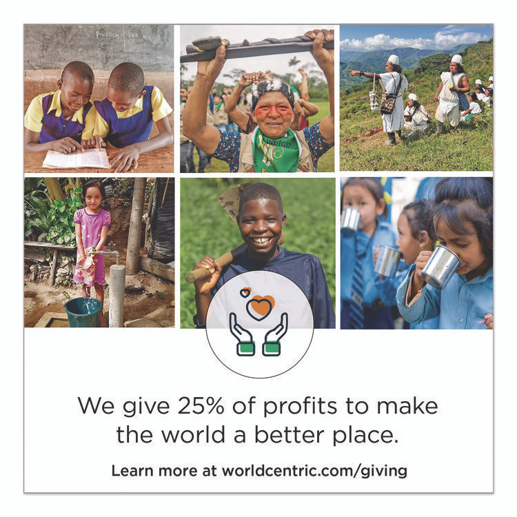 WORLD CENTRIC BBSCU8LFS Fiber Barrel Bowls, 8 oz, 4.5" diameter x 1.8" h, Natural, Paper, 500/Carton