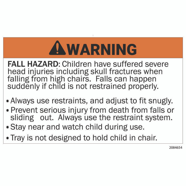 RUBBERMAID COMMERCIAL PROD. 7814-08 PLA Sturdy Chair Youth Seat, Assembly Required, Platinum