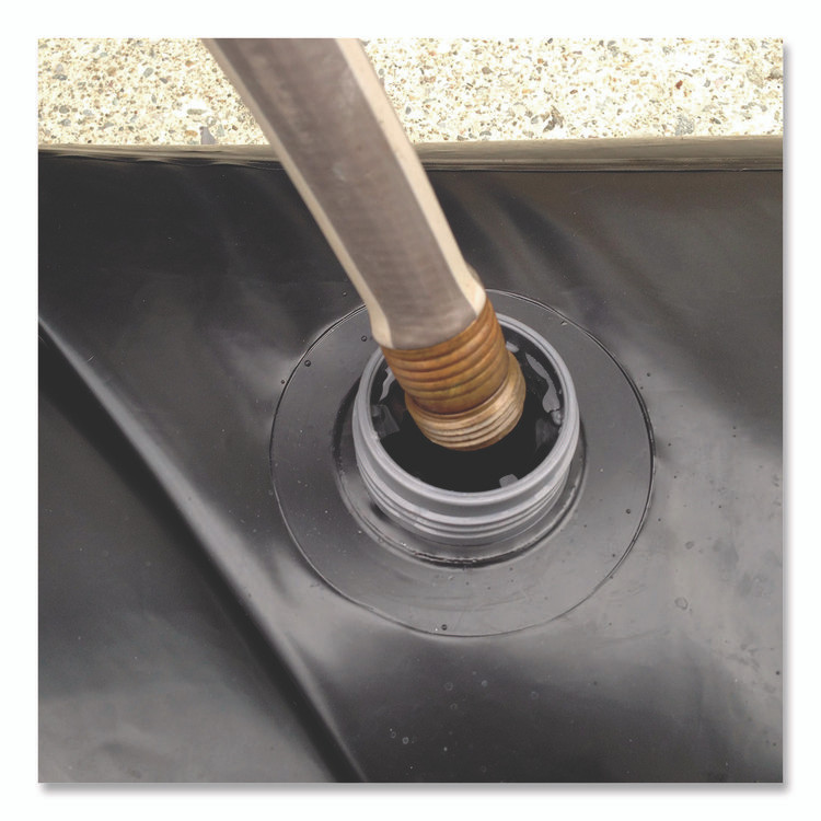 ABSORBENT SPECIALTY PRODUCTS Quick Dam™ QDWC610 Water Curbs, 6.5" x 10 ft x 6.5"