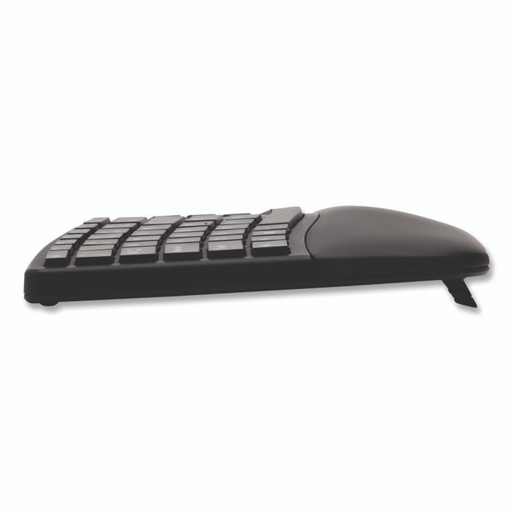 KENSINGTON 75406 Pro Fit Ergo Wireless Keyboard and Mouse, 2.4 GHz Frequency, 30 ft Wireless Range, Black