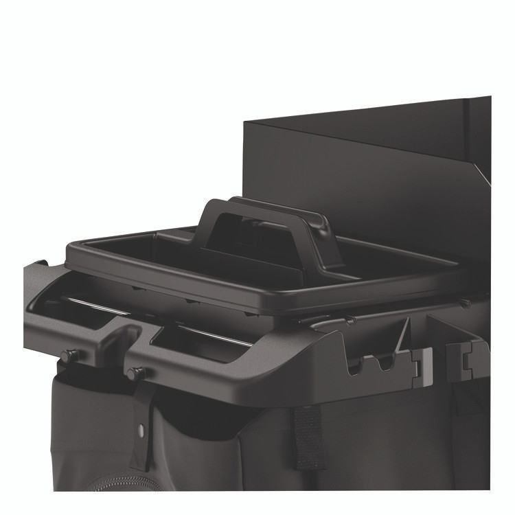 SUNCAST CORPORATION Commercial® HKCTBKIT Toilet Brush Caddy Kit, 8" Handle, Black