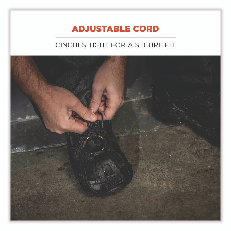 TENACIOUS HOLDINGS, INC. ergodyne® 16925 Trex 6325 Spikeless Traction Devices, X-Large, Black, Pair