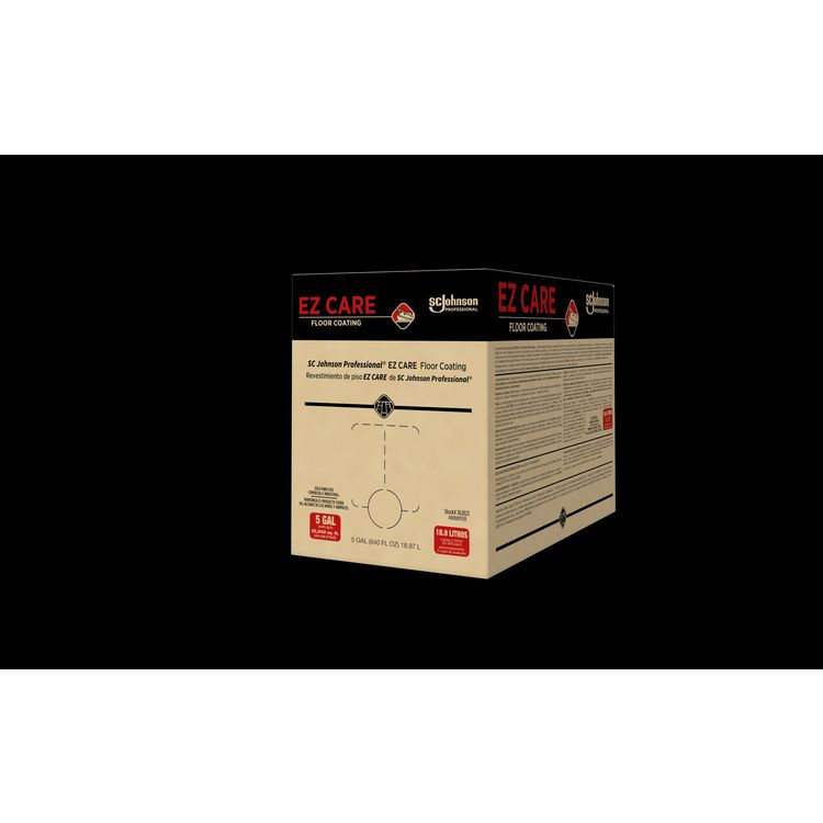 SC JOHNSON Professional® 300827 EZ Care Floor Coating, 5 gal Bag-in-Box