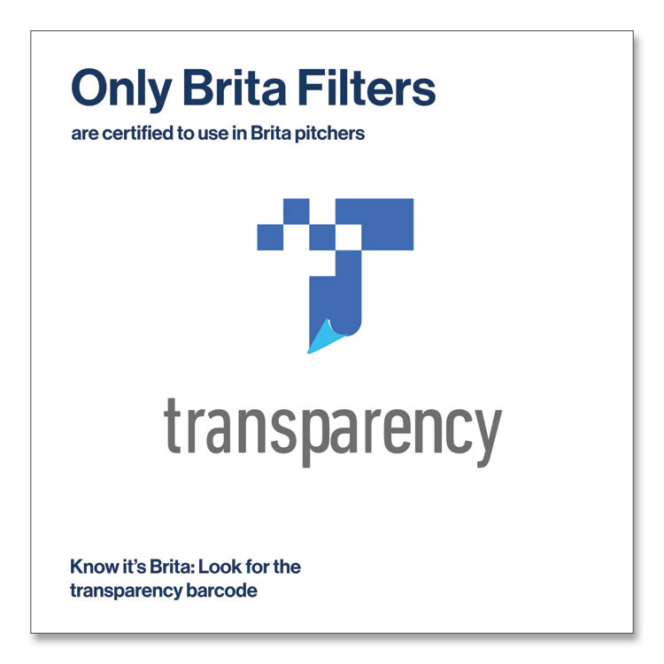 CLOROX SALES CO. Brita® 50688CT Tahoe Water Pitcher with Elite Filter, 10 Cups, Bright White, 2/Carton