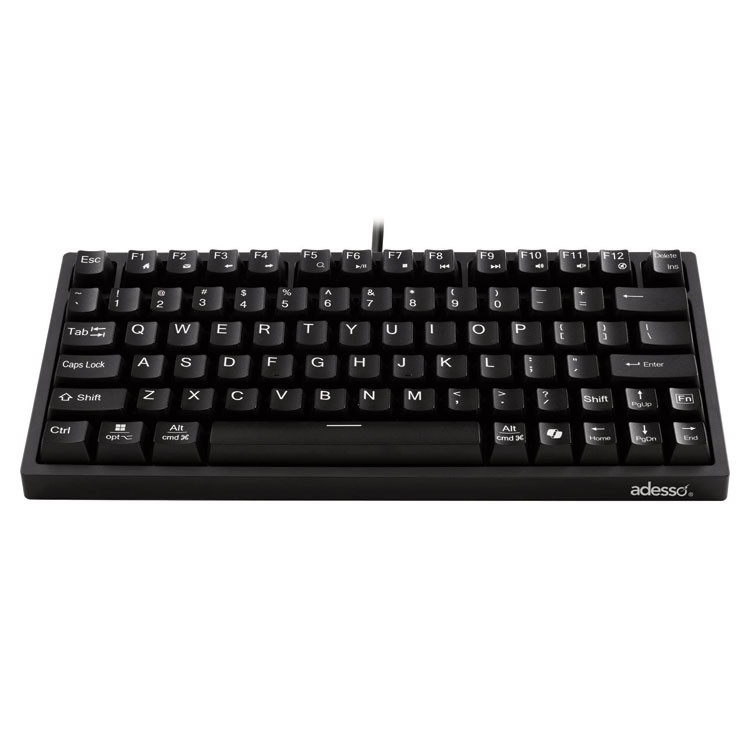 ADESSO INC AKB610UB EasyTouch AKB-610UB Keyboard, Black