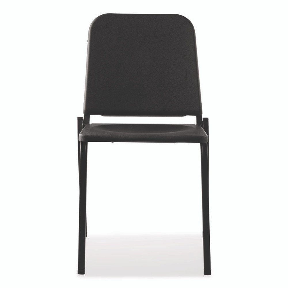 NATIONAL PUBLIC SEATING NPS® 82102 8200 Series Melody Music Chair, Supports Up to 300 lbs, 17.5" Seat Height, Black Seat, Black Back, Black Base, 2/Pack