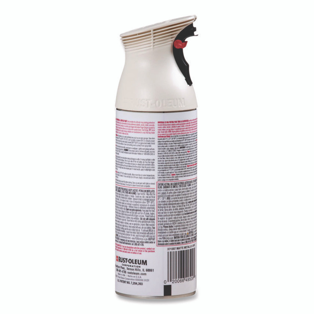 RUST-OLEUM CORPORATION 371597EA Universal Premium Spray Paint, Metallic Capiz, 11 oz Aerosol Can
