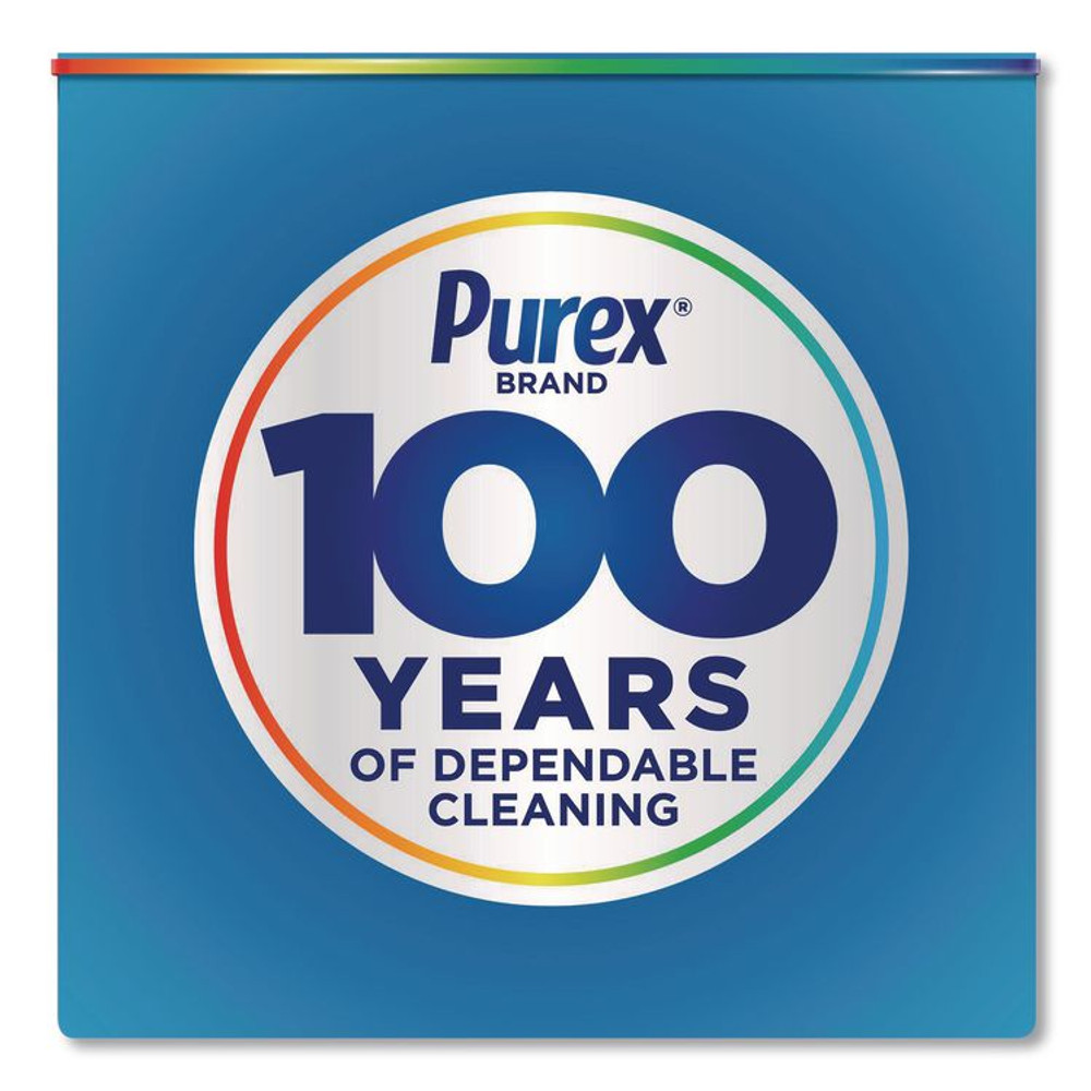 PUREX 2420006040CT Free and Clear Liquid HE Laundry Detergent, Unscented, 75 oz Bottle, 6/Carton