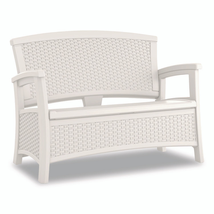 SUNCAST CORPORATION BMWB5000CB Elements Loveseat with Storage, 47" x 29.75" x 35.5", Ice Cube