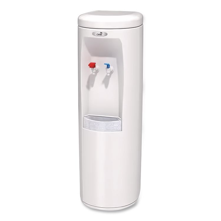 OASIS INTERNATIONAL 504008 Atlantis Hot and Cold Water Dispenser, 1.4 gal, 12.8 x 13 x 40.5, White