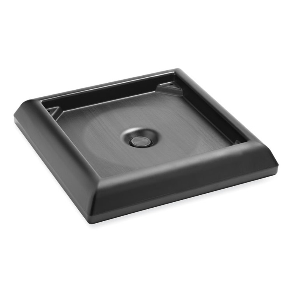 RUBBERMAID COMMERCIAL PROD. 9177 BLA Ranger Weight Base, 24.5" x 24.5", Black
