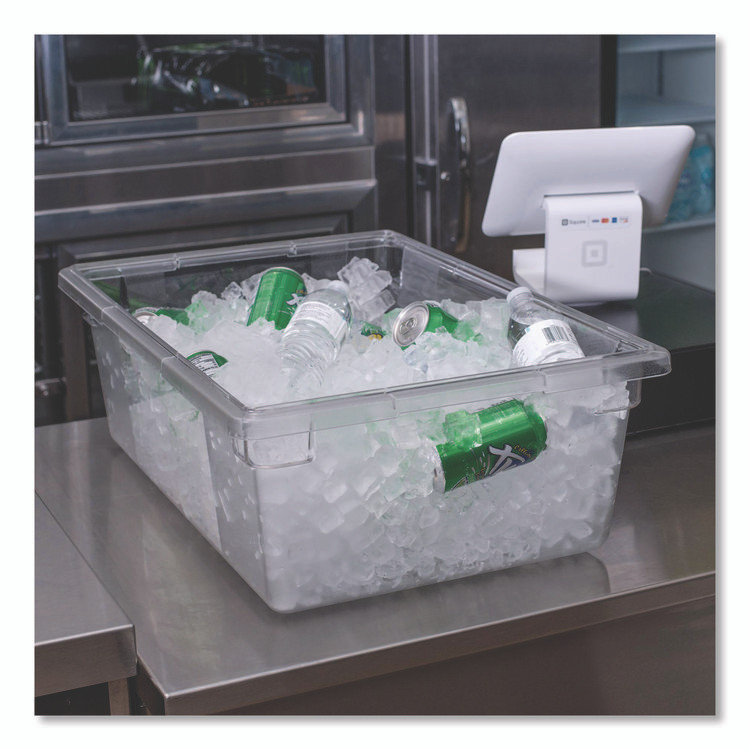 CFS BRANDS Carlisle 10622-07 StorPlus Polycarbonate Food Storage Container, 18 x 26 x 9, Clear, Plastic