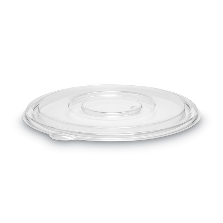 WNA, INC. APB80FLAT Caterline Pack n' Serve Plastic Lids, Flat Lid, 10" Diameter, Clear, 50/Carton