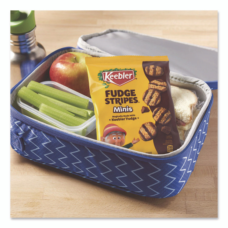 KELLOGG'S Keebler® 22002517 Mini Cookies, Fudge Stripes, 2 oz Pouch, 36/Box