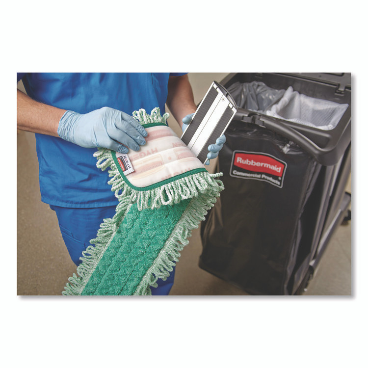 RUBBERMAID COMMERCIAL PROD. HYGEN™ Q595 YEL HYGEN Quick Connect Single-Sided Frame, 60 x 3, Aluminum, Yellow, 6/Carton