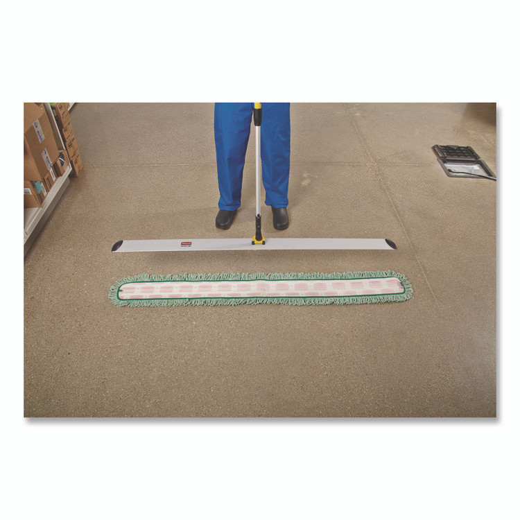 RUBBERMAID COMMERCIAL PROD. HYGEN™ Q595 YEL HYGEN Quick Connect Single-Sided Frame, 60 x 3, Aluminum, Yellow, 6/Carton