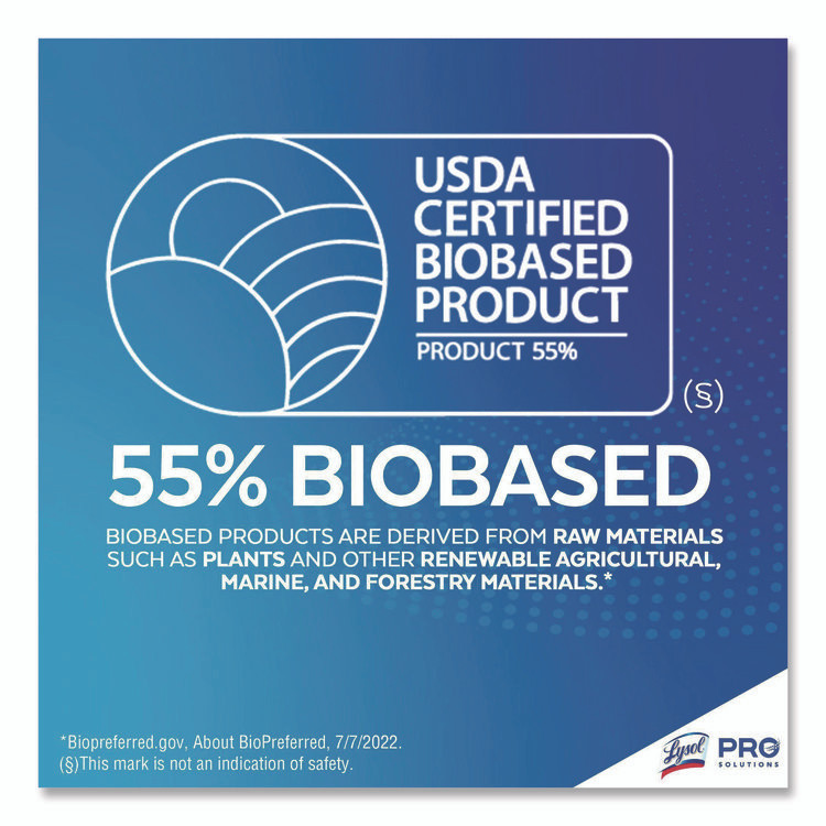 RECKITT BENCKISER LYSOL® Brand 56264CT Disinfecting Wipes, 1-Ply, 7 x 7.25, Lavender and Cotton Blossom, White, 80 Wipes/Canister, 6 Canisters/Carton