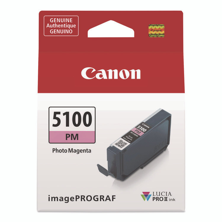 INNOVERA Canon® 6957C002 6957C002 (PFI-5100) Lucia PRO II Ink, Photo Magenta