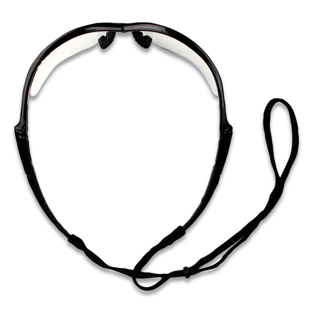 SMITH AND WESSON KleenGuard™ 28630 V60 Nemesis Rx Reader Safety Glasses, Black Frame, Clear Lens, +3.0 Diopter Strength, 6/Box
