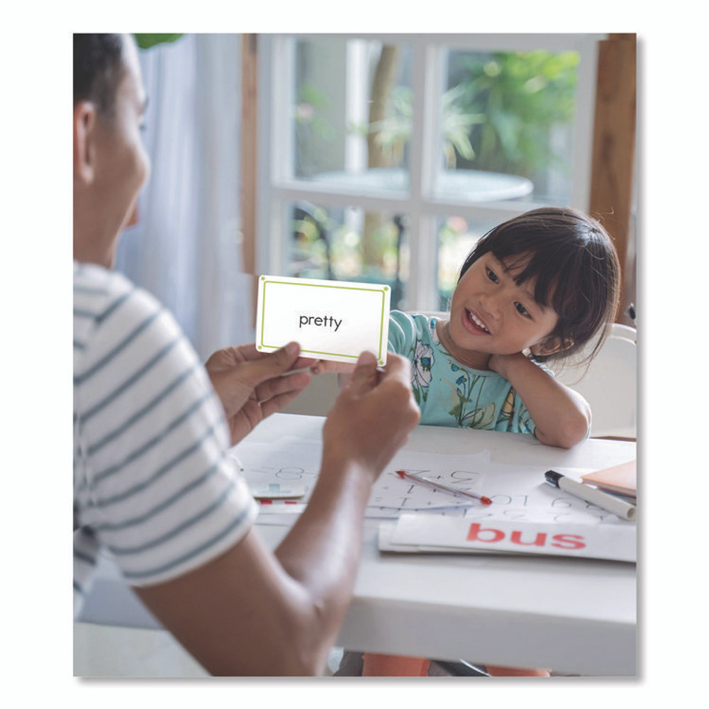 CARSON-DELLOSA EDUCATION 0769664709 Sight Words Flash Cards, Grades Pre-K to 1, 3.25" x 5.25", Assorted Colors, 54 Cards