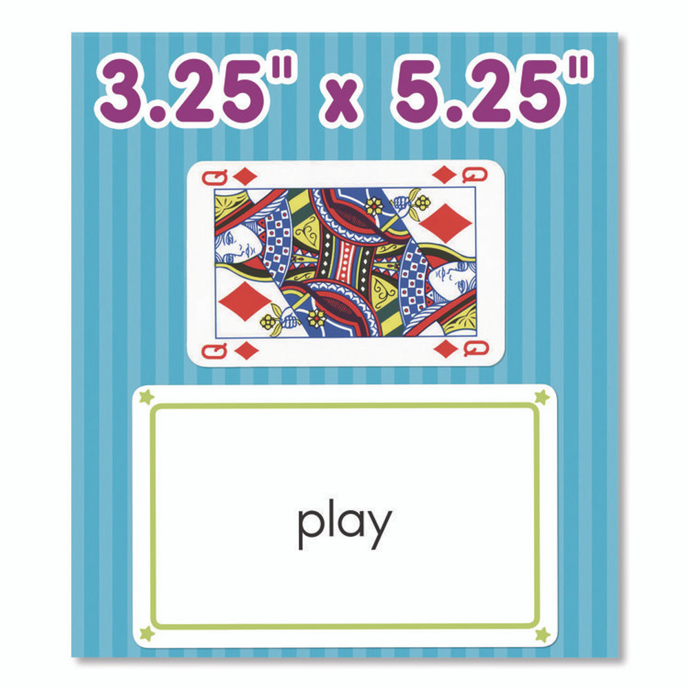CARSON-DELLOSA EDUCATION 0769664709 Sight Words Flash Cards, Grades Pre-K to 1, 3.25" x 5.25", Assorted Colors, 54 Cards