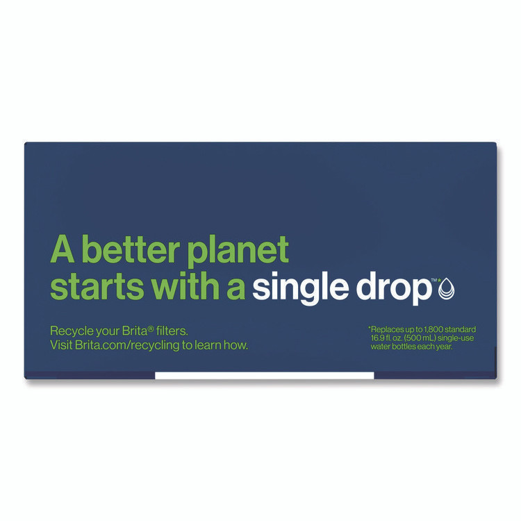 CLOROX SALES CO. Brita® 36247CT Elite Replacement Water Filters for Pitcher and Dispensers, 2 Filters/Box, 12 Boxes/Carton