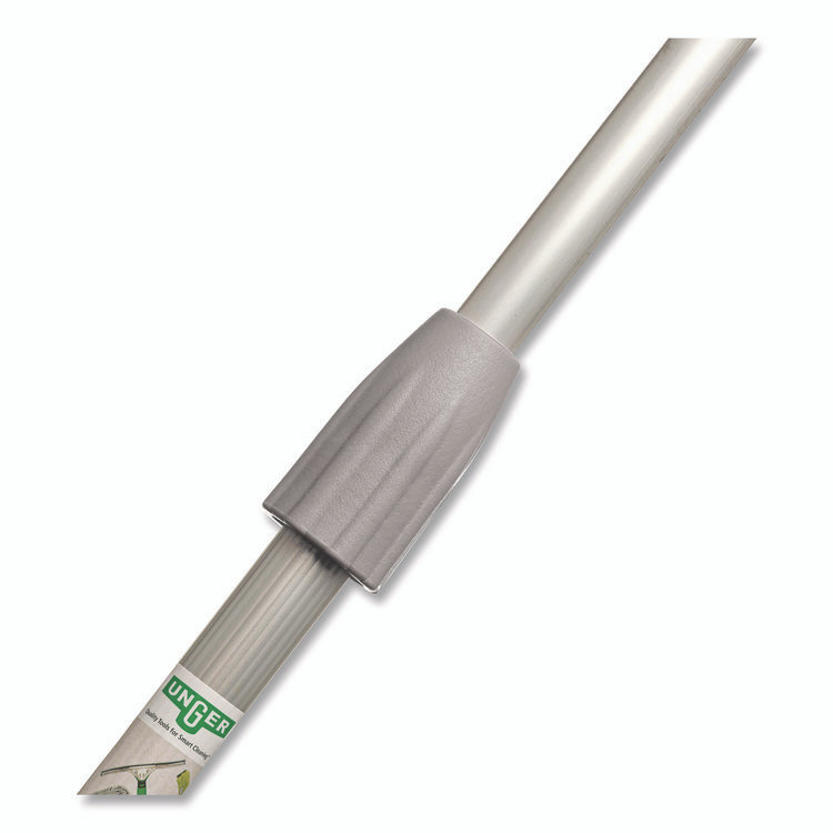 UNGER EZ25G SmartColor TelePole, 48" to 96", Silver/Green