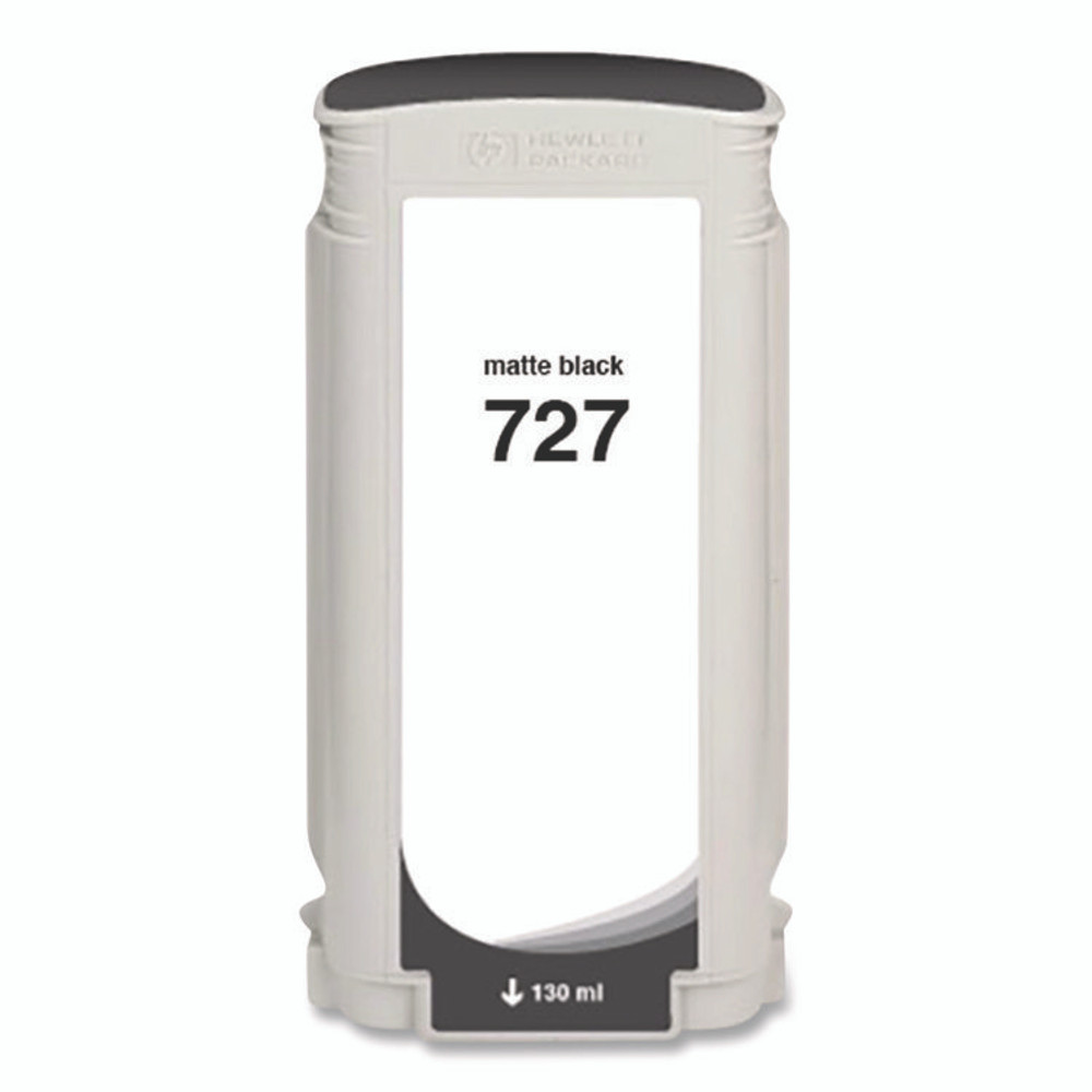 CLOVER IMAGING GROUP WH727MB Compatible Matte Black Ink, Replacement for 727 (B3P22A), 130 mL