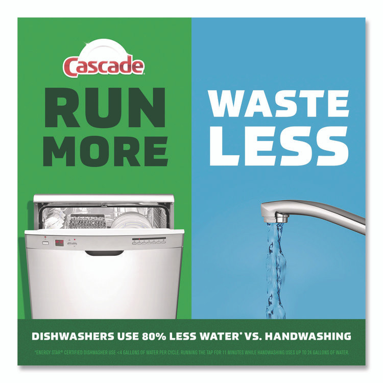 PROCTER & GAMBLE Cascade® 17626 Complete ActionPacs, Fresh Scent, 4 Pods/Pack, 30 Packs/Carton