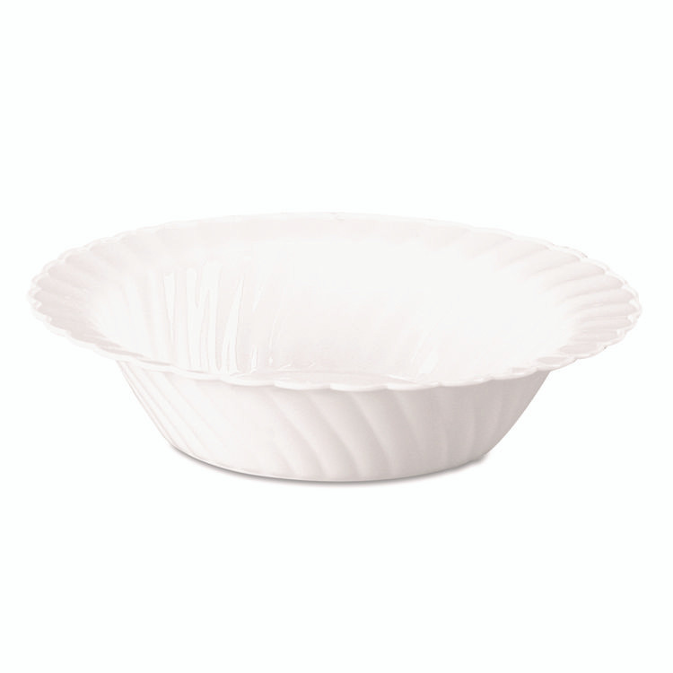 WNA, INC. CWB10180W Classicware Plastic Bowls, 10 oz, White, 10/Pack, 18 Packs/Carton