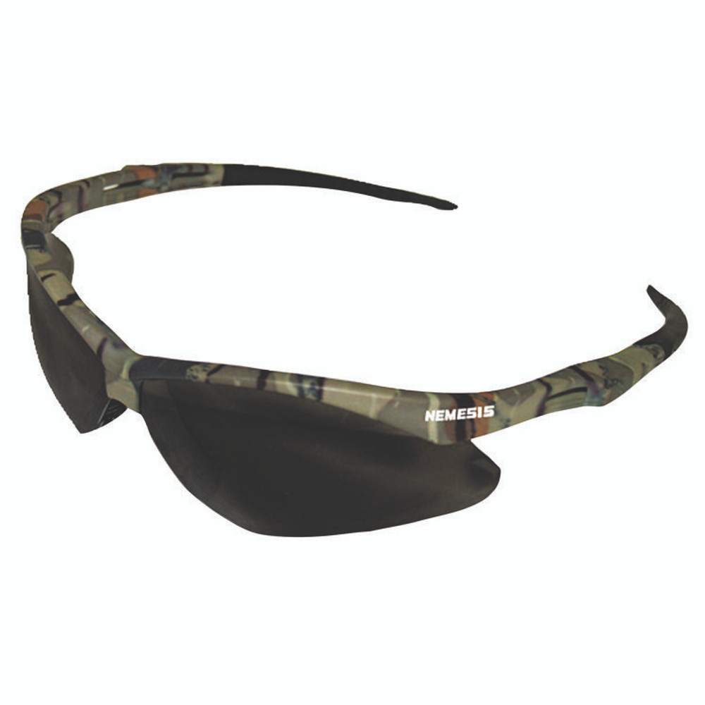 SMITH AND WESSON KleenGuard™ 22609 Nemesis Safety Glasses, Camo Frame, Smoke Anti-Fog Lens