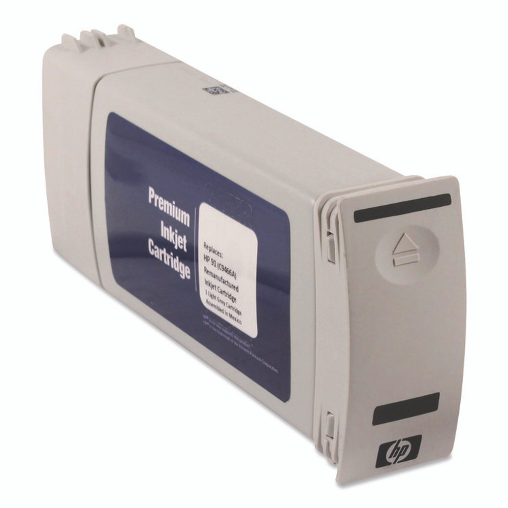 CLOVER IMAGING GROUP WH91LG Remanufactured Light Gray High-Yield Ink, Replacement for 91 (C9466A), 775 mL