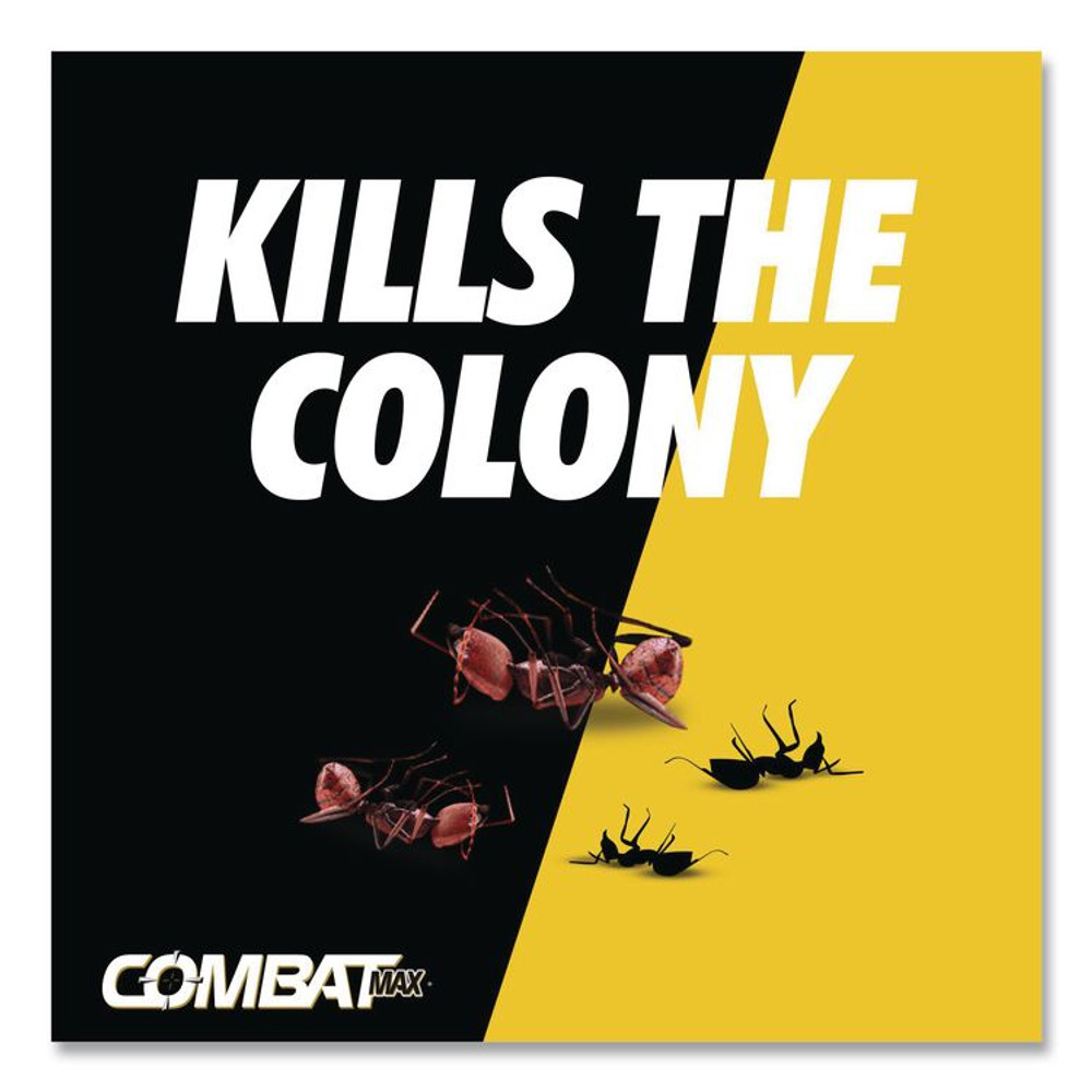 DIAL PROFESSIONAL Combat® 07172EA Max 2-in-1 Ant Bait, 0.84 oz, 4 Bait Stations