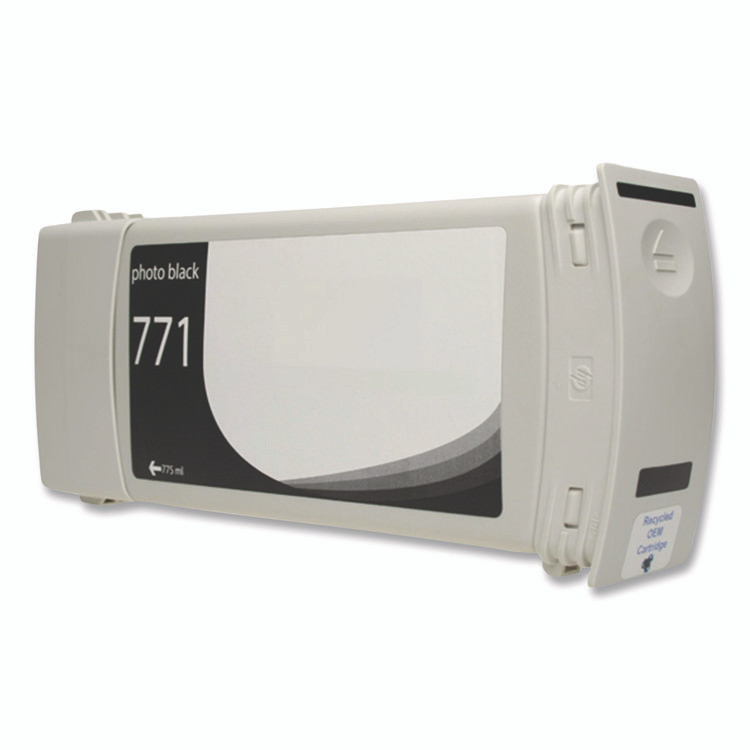 CLOVER IMAGING GROUP WH771PB Remanufactured Photo Black Ink, Replacement for 771 (CE043A, B6Y21A), 775 mL