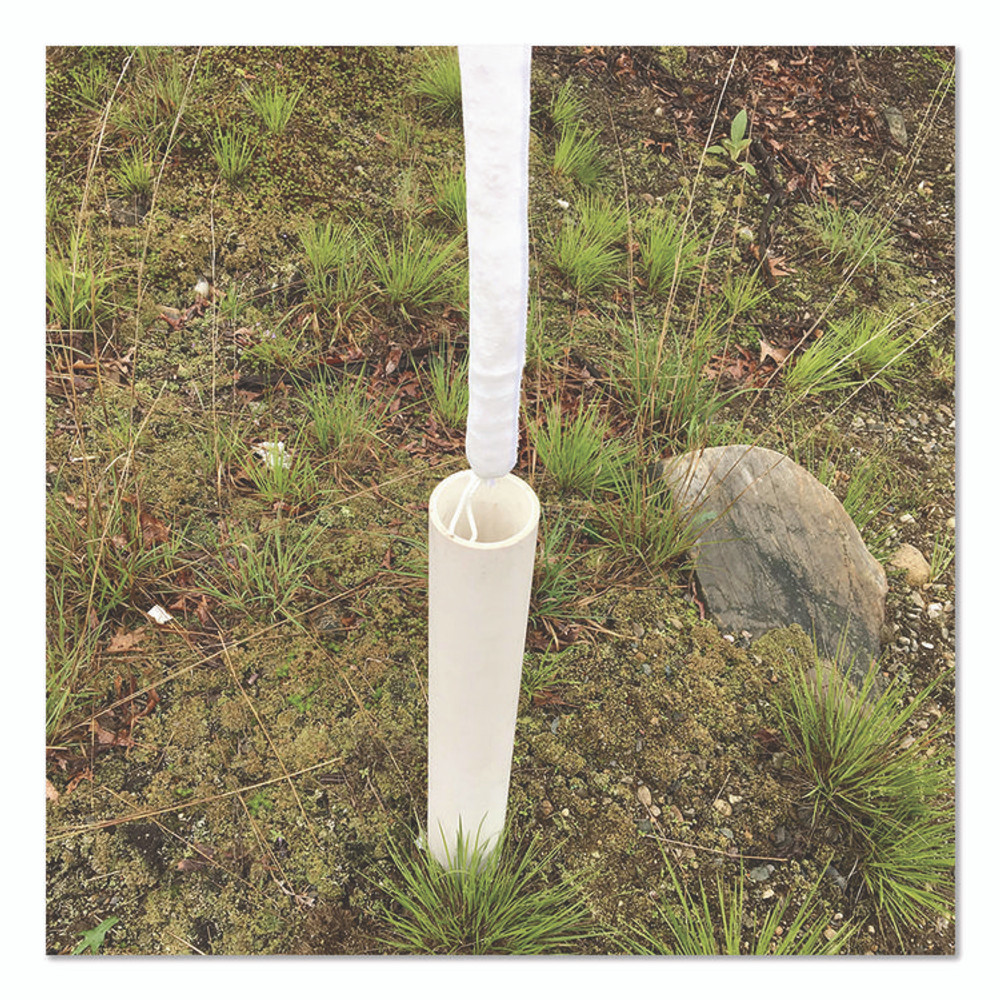 ABSORBENT SPECIALTY PRODUCTS Quick Dam SO15220 Monitor Well Socks for Oil and Sheen Removal, 0.4 gal, 1.5" x 2 ft, 20/Box