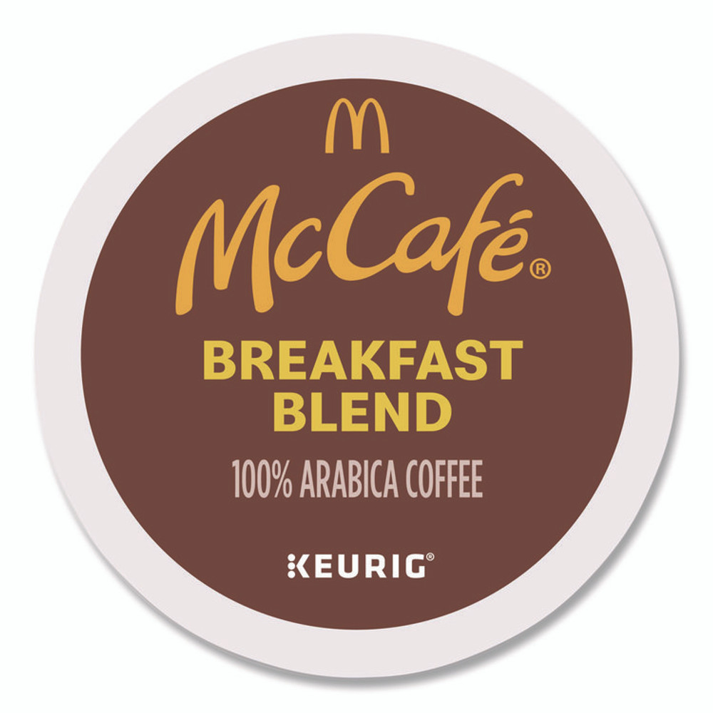 KEURIG DR PEPPER McCafe® 7468CT Breakfast Blend K-Cup, 24/Box, 4 Boxes/Carton
