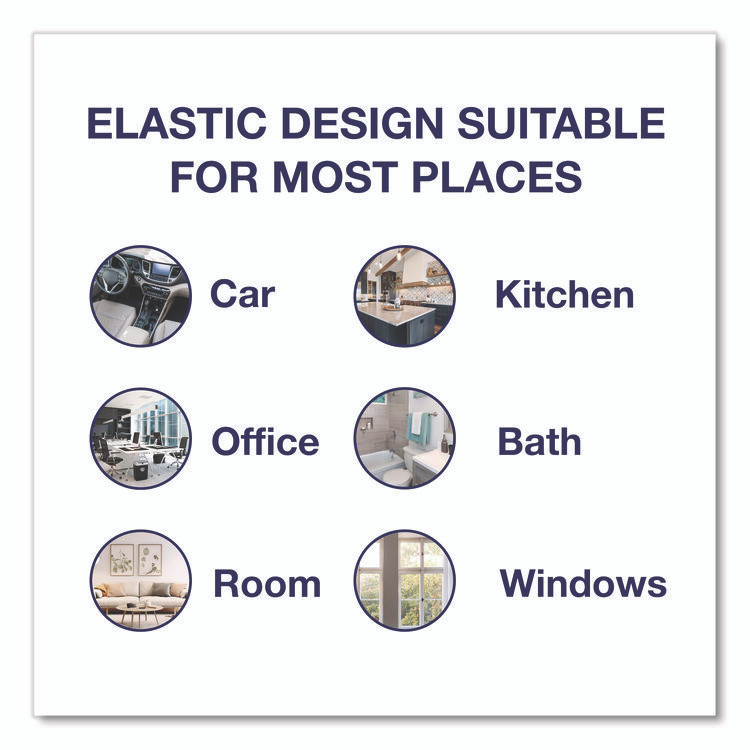 CHAGRINOVATIONS TidyUps TU68027 Microfiber Dusting Gloves, Coral with Black Cuffs, 4 Gloves