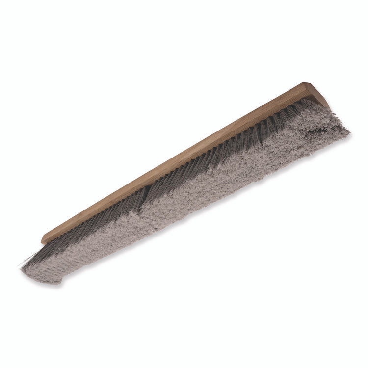CFS BRANDS Carlisle 3621952423 Flagged Floor Sweep, 3" Gray Flagged Filament Bristles, 24" Brush, 12/Carton
