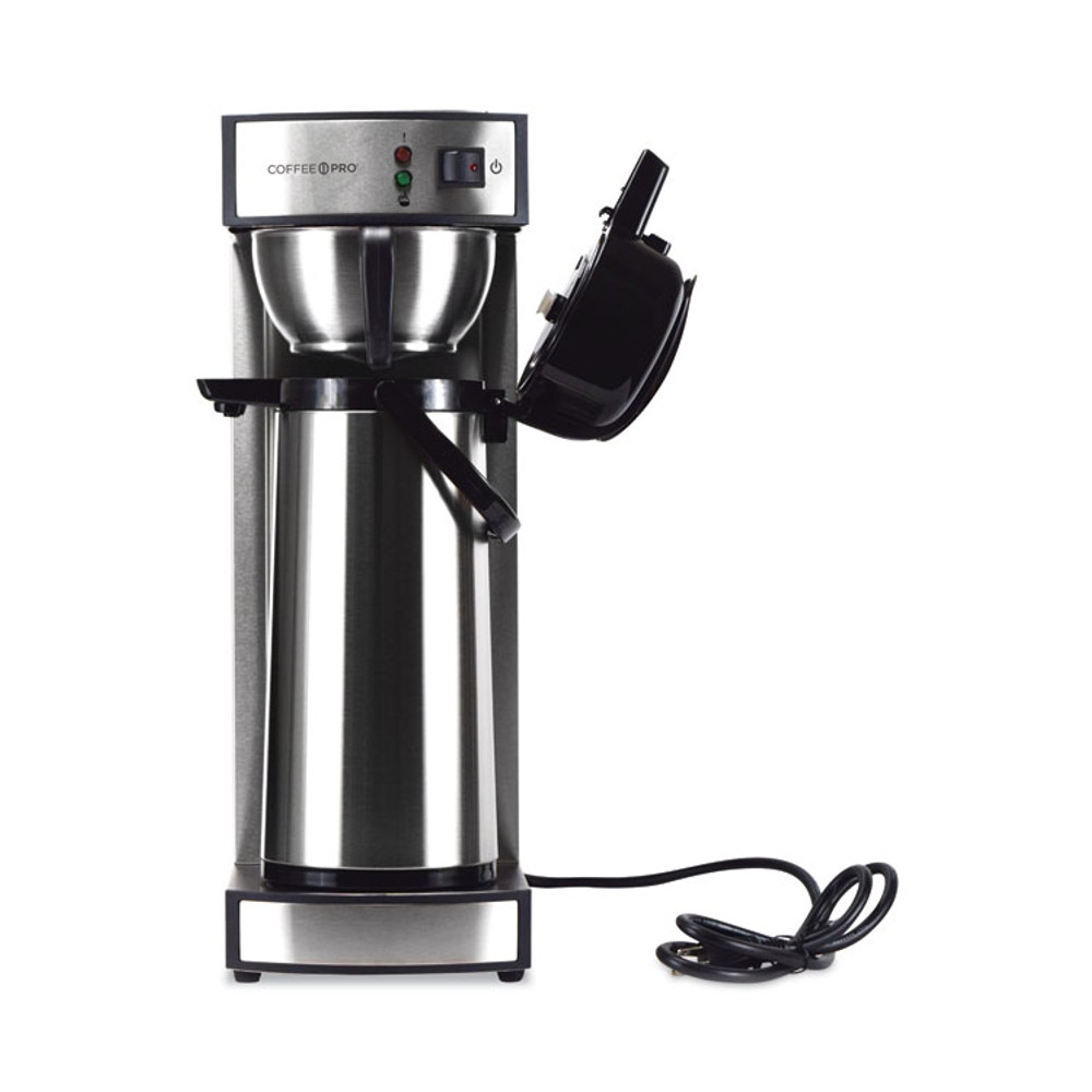 RDI USA Coffee Pro CPRLA Air Pot Brewer, 75 oz, 8.75 x 14.75 x 21.25, Stainless Steel