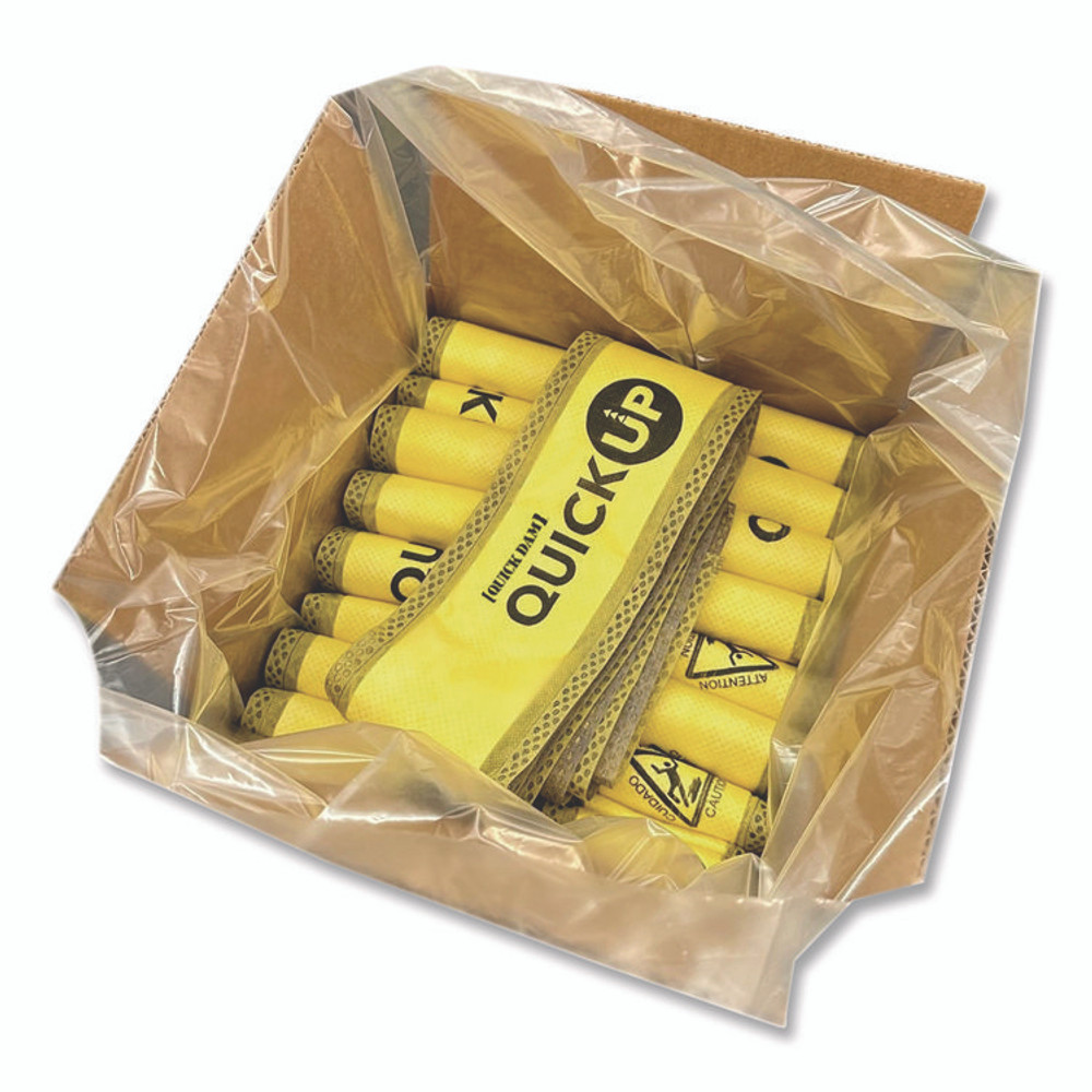 ABSORBENT SPECIALTY PRODUCTS Quick Dam QU1020 Quick Ups, 4 " x 10 ft x 2", 20/Box