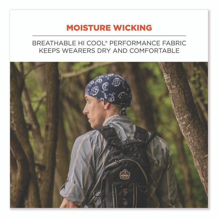 TENACIOUS HOLDINGS, INC. ergodyne® 12475 Chill-Its 6615 High-Performance Bandana Doo Rag with Terry Cloth Sweatband, One Size Fits Most, RealTree Xtra