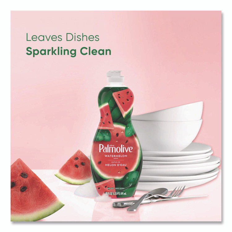 COLGATE PALMOLIVE, IPD. Ultra 61047428 Dishwashing Liquid, Watermelon Scent, 20 oz Bottle, 9/Carton