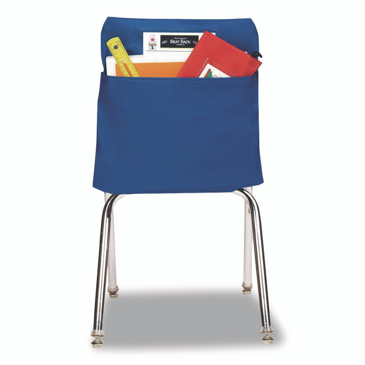 VICTOR TECHNOLOGY LLC 00101 Elastic-Back Seat Sack for Chairs 12" to 17" Wide, 11 x 16 x 14, Fabric, Blue