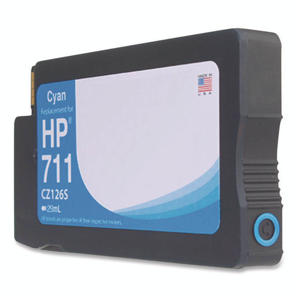 CLOVER IMAGING GROUP WH711C Remanufactured Cyan Ink, Replacement for 711 (CZ130A), 29 mL