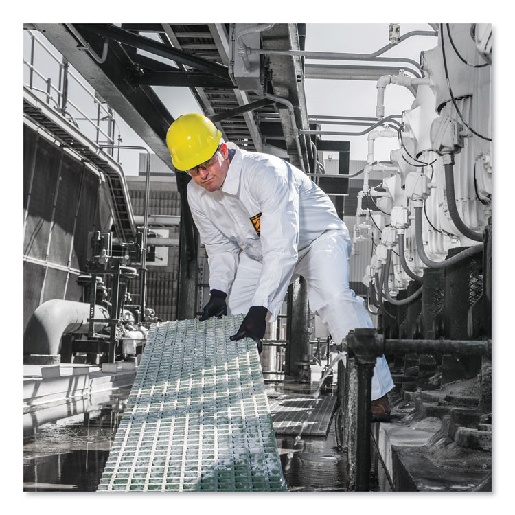 SMITH AND WESSON KleenGuard™ 49105 A20 Breathable Particle Protection Coverall, Zip Closure, 2X-Large, White