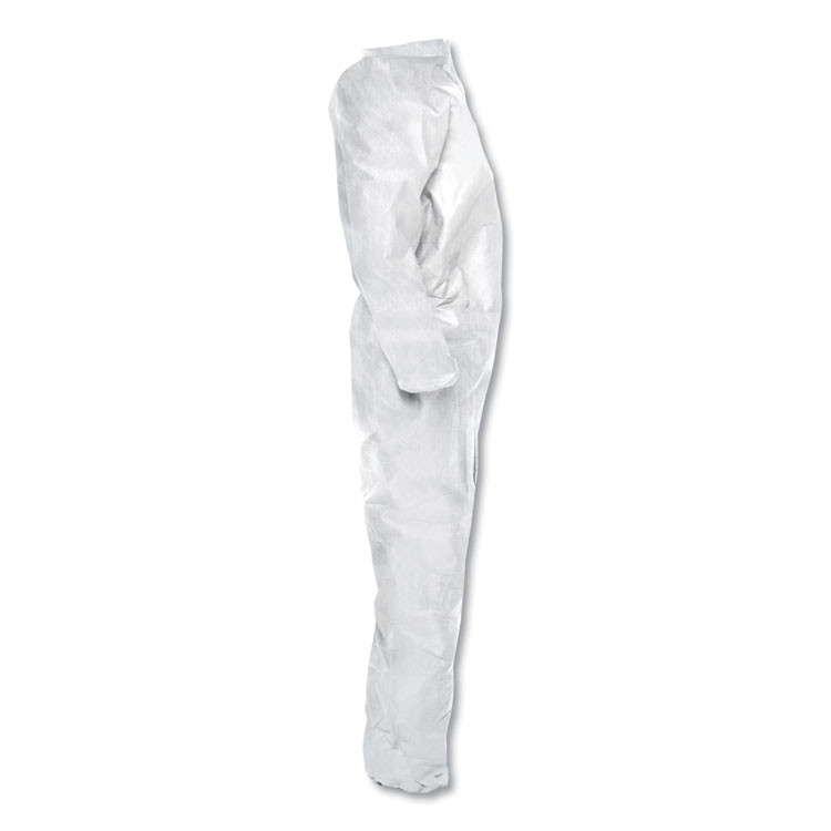 SMITH AND WESSON KleenGuard™ 49105 A20 Breathable Particle Protection Coverall, Zip Closure, 2X-Large, White