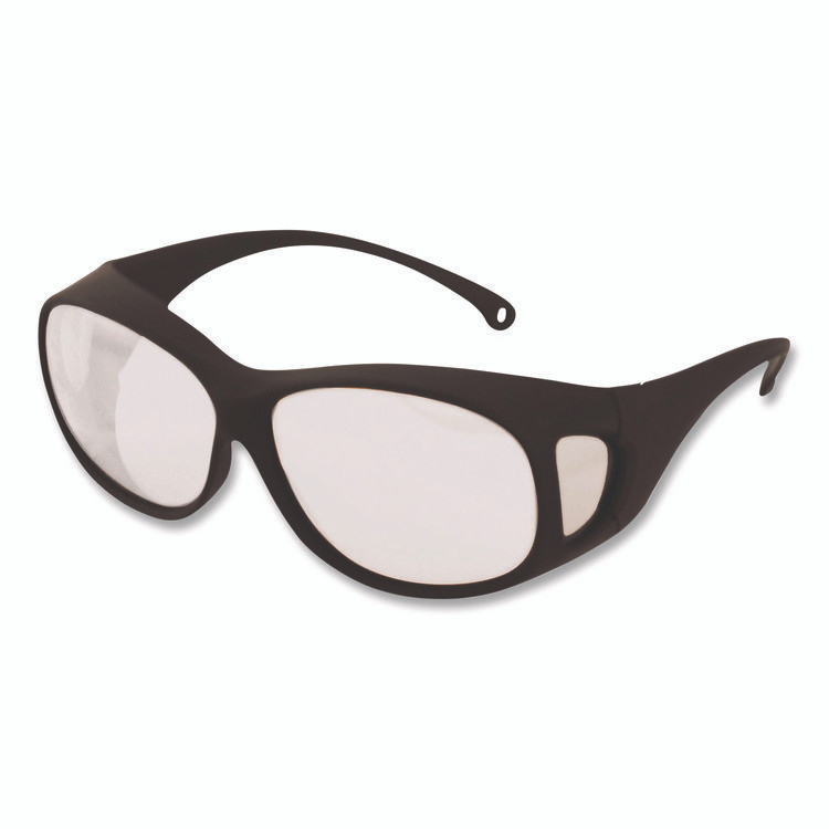 SMITH AND WESSON KleenGuard™ 20746 V50 OTG Safety Eyewear, Black Frame, Clear Anti-Fog Lens