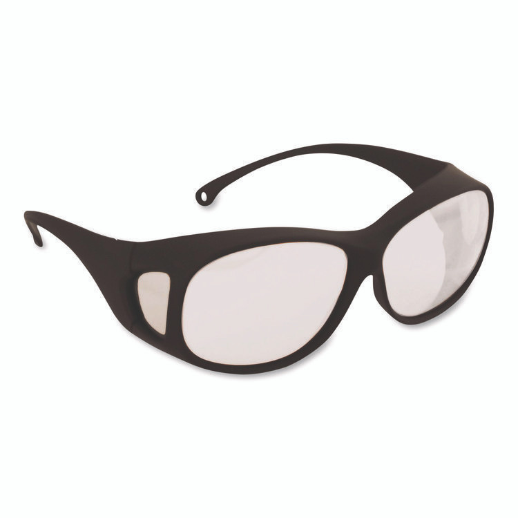SMITH AND WESSON KleenGuard™ 20746 V50 OTG Safety Eyewear, Black Frame, Clear Anti-Fog Lens