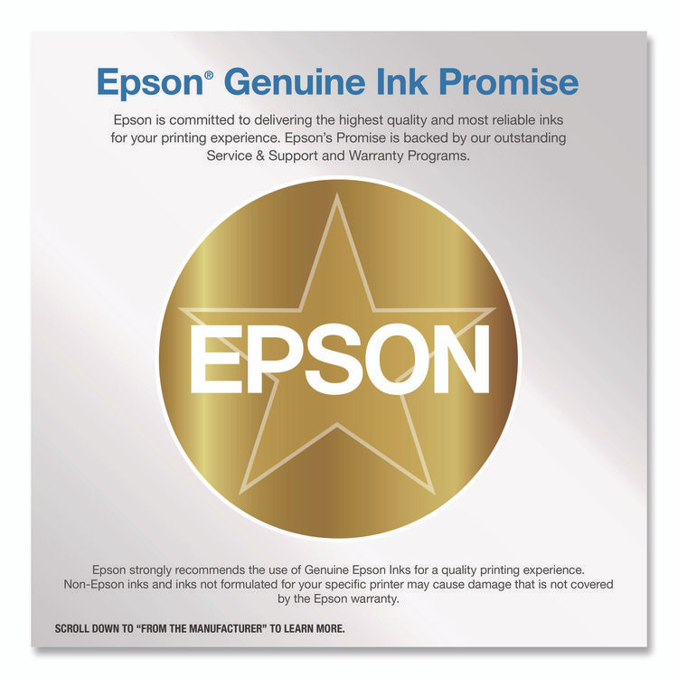 EPSON AMERICA, INC. T51U920 T51U920 (T51U) UltraChrome GS3 Eco-Solvent Ink, 1.5 L, Red