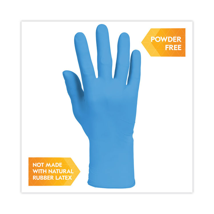 SMITH AND WESSON KleenGuard™ 54424CT G10 2PRO Nitrile Gloves, Powder-Free, X-Large, 6 mil Thick, 9.5" Long, Blue, 90/Box, 10 Boxes/Carton